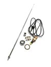 1968-1974 Mopar A-Body Complete Antenna Package w/Telescoping Mast 